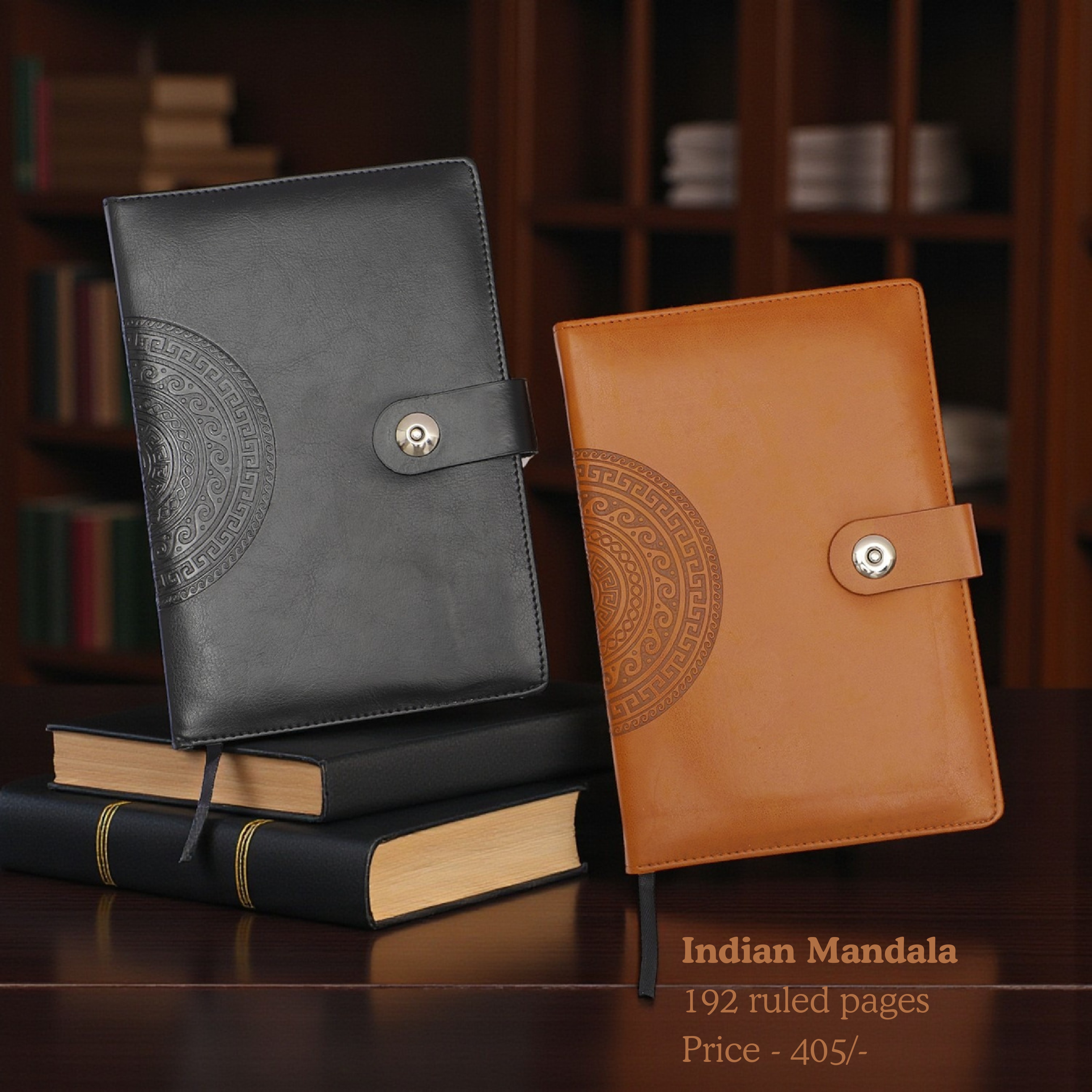 Indian Mandala Series Notebook